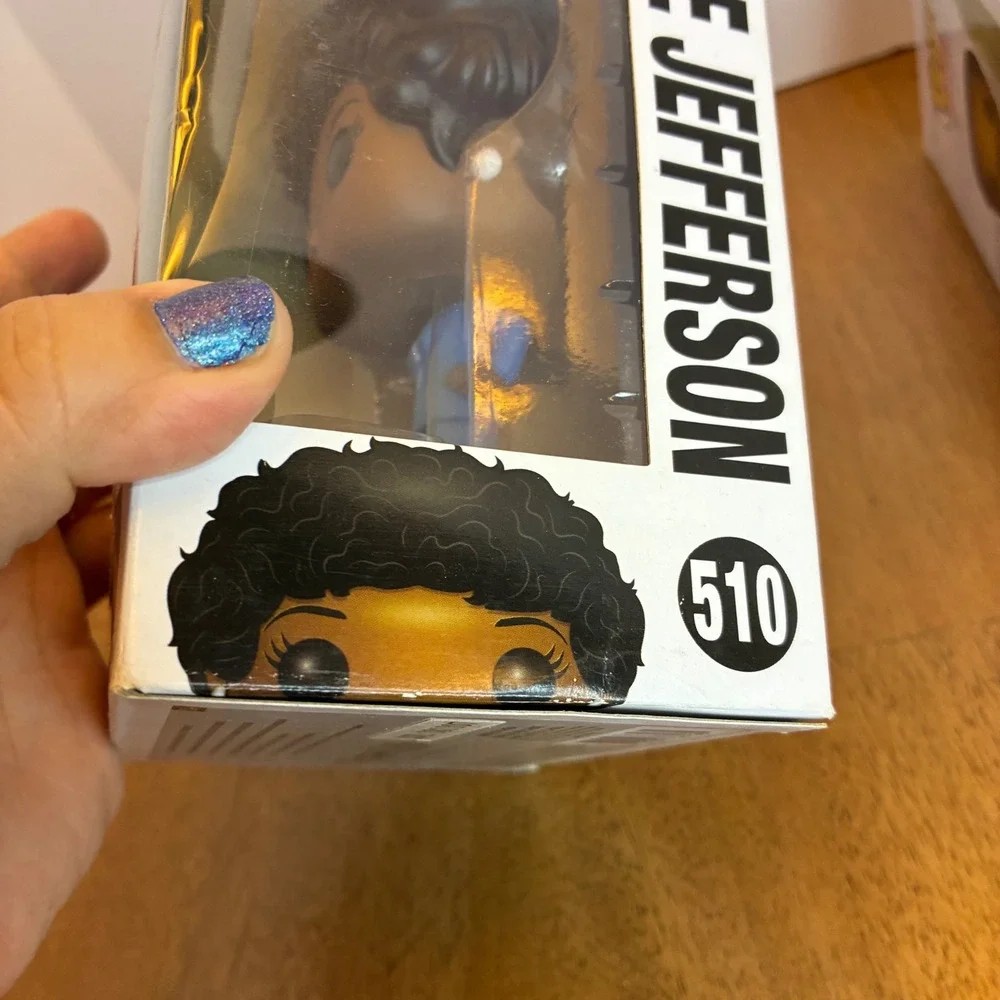 Funko Pop! The Jeffersons George & Louise Jefferson Vinyl Figures 509 & 510 TV